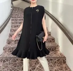 ヘヨン　heyon ballerina gilet ブラック　バレリーナジレ ヘヨン heyon ballerina gilet ブラック バレリーナジレ 2025年