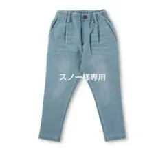 ブランシェス 裏起毛 イージー&イージーパンツ 100 ライトブルー