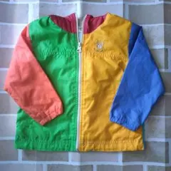 ミキハウス カラフルアウター 90 ウインドブレーカー ホットビスケッツ 上着