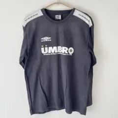 DESCENTE UMBRO ジュニア キッズ 160 長袖 Tシャツ ブラック