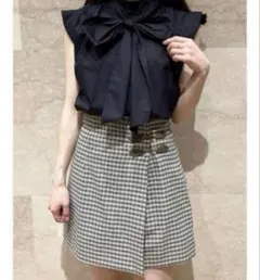 スナイデル SNIDEL Sustainableビットスカショーパン 0