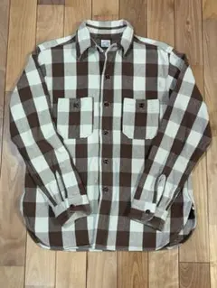 WAREHOUSE ネルシャツ メンズ　Mサイズ