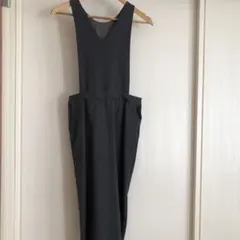 ジャンパースカート ロングワンピース