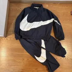 Nike ナイロンジャケット セットアップ ブラック
