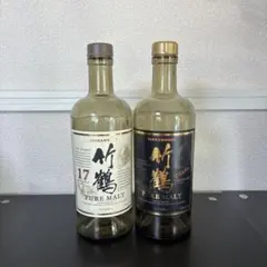 NIKKA 竹鶴 シリーズ3種類空瓶 セット - メルカリ