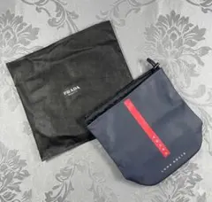 prdblukin 新品未使用本物 PRADA プラダ ノベルティバケットポーチのサムネイル