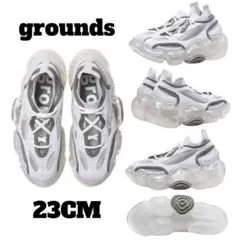 g rounds グラウンズ スニーカー 女 23CM g rounds グラウンズ スニーカー 女 23CM g rounds グラウンズ