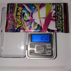 ポケモンカードメガシンフォニア 8.58、8.52、8.46g程度　３パック