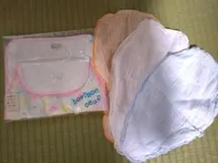 Boribon oeuf　ボリボンウーフ 汗取りガーゼ 　オマケ3枚