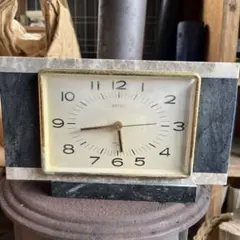 Sankyo ザックス パタパタ置時計 ホワイト 昭和レトロ - メルカリ