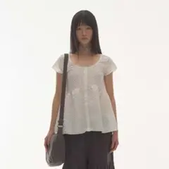週末限定COYSEIO Pintuck Blouse ブラウス