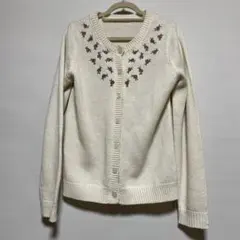 ehka sopo 花柄刺繍カーディガン