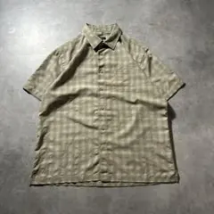 Joie de Vivre フレンチリネンチェックヴィンテージボタンダウンシャツ 
