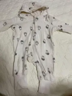 H&M ミッフィー モコモコカバーオール