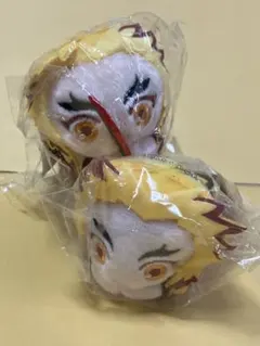 鬼滅の刃　煉獄杏寿郎　はぐキャラコレクション　ぬいぐるみ　キーホルダー