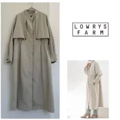 【LOWRYS FARM/ローリーズファーム】コート アイボリー　F