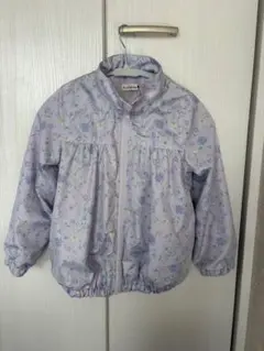 branshes 薄紫 花柄ジャケット