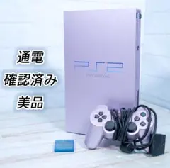 PS2 サクラピンク 本体のみ SCPH-39000 通電確認済　美品　ジャンク