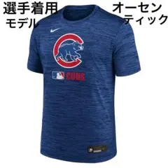 ＬオーセンティックTシャツ シカゴカブス　ナイキ　鈴木誠也青ブルー