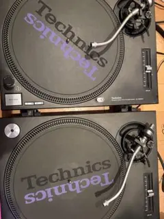 Technics SL-1200 MK3 2個セットコントロールバイナル付きのサムネイル