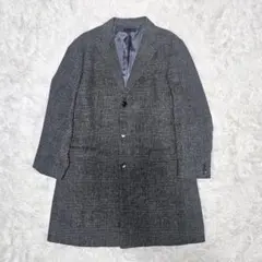 美品✨ UNIQLO ユニクロ チェスターコート カシミア チェック XL
