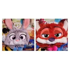 ディズニー　ズートピア　ニック　ジュディ　ファンキャップ