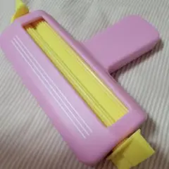 ペーパークリンパーマシン　ピンク　手動　ペーパークラフト　スクラップブッキング