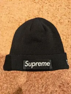 帝*様 Supreme 黒 ニット帽 World Famous Supreme（シュプリーム） 21AW ×NEW ERA World Famous Box Logo Beanie