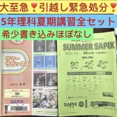 2026年最新】Sapix 5年 夏期講習 理科の人気アイテム - メルカリ