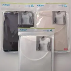 ユニクロ エアリズム UネックT 半袖