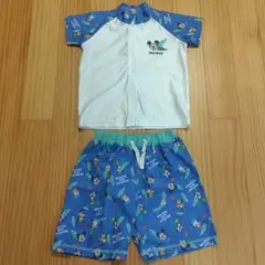 Disney ミッキー 水着上下セット 110cm