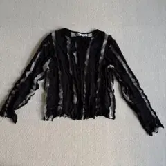 zara カーディガン
