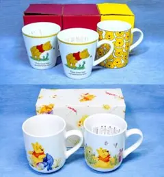 高*茶様 ★新品★ ディズニー マグカップセット くまのプーさん ５個