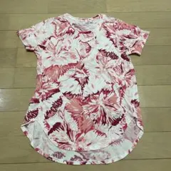 アンダーアーマー　半袖Tシャツ 花柄　総柄　M