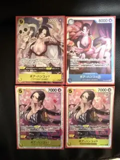 ワンピースカード　ボア•ハンコック　SRパラレル1枚　SR3枚セット