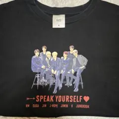 希少 限定 BTS　ワールドツアー　グッズ 　Tシャツ　ブラック 愛心 Tシャツ [ブラック] – 川崎鷹也公式オンラインショップ