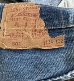 Levi's 501 ストレートデニム W34 L32のサムネイル