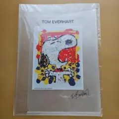 TOM EVERHART SNOOPYトムエバハート スヌーピークリアファイルのサムネイル