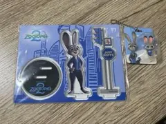 ズートピア アクリルスタンド &チャームコレクション　プロップス ジュディ