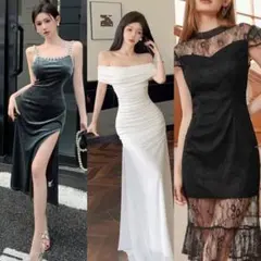 ロングドレス 3着セット