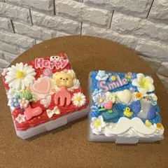 小物入れ　2点セット　ホイップデコ