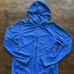 UNIQLO AIRism パーカー 150 青
