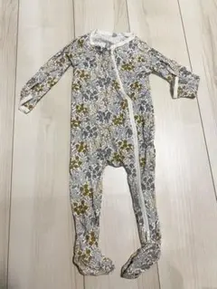 QUINCY MAE 花柄ロンパース 12-18ヶ月　80