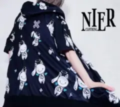 NieR clothing 半袖パーカー 上着 送料無料
