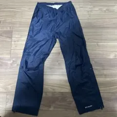 コロンビア レインパンツ オムニテック ネイビー Lサイズ