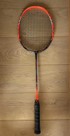 ナノレイZスピード　オレンジ美品 YONEX NANORAY Z-SPEED バドミントンラケット オレンジ ナノレイ