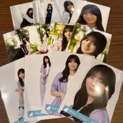 小坂菜緒 日向坂46 生写真 夏フェス ロゴTシャツ ひな誕祭 12種コンプ