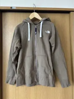 THE NORTH FACE フード付きブラウンパーカー