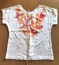 DAMISS 花柄プリント フリルバック 半袖Tシャツ ザ・ミスのサムネイル