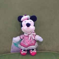 ヴァネロペのスウィーツポップワールド　ミニーぬいぐるみバッチ